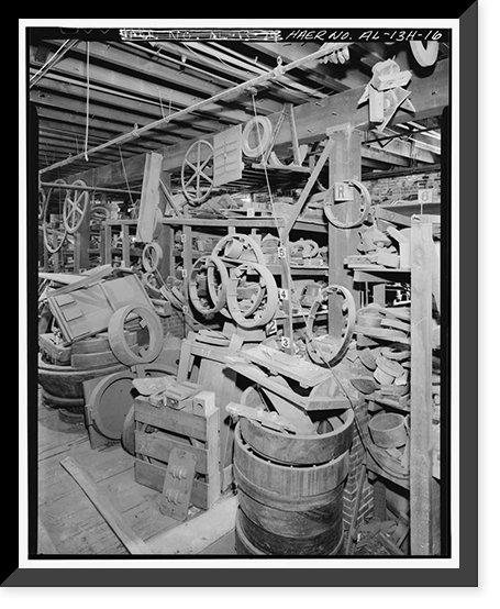 Hardie-Tynes Manufacturing Company, Pattern Shop, 800 Twenty-eighth Street, North, Birmingham, Jefferson County, AL - 16, Historic Print