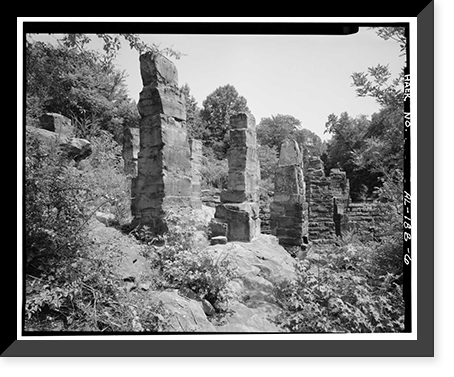 Boshell's Mill, Saw Mill, Bank of Lost Creek at State Route 124, South of U., Townley, Walker County, AL - 6, Antique Wall Art