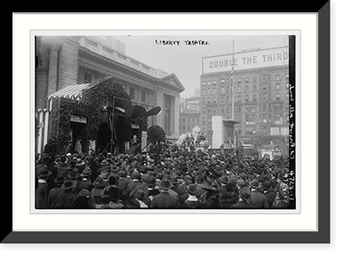 Historic Framed Print, Liberty theater,  17-7/8" x 21-7/8"