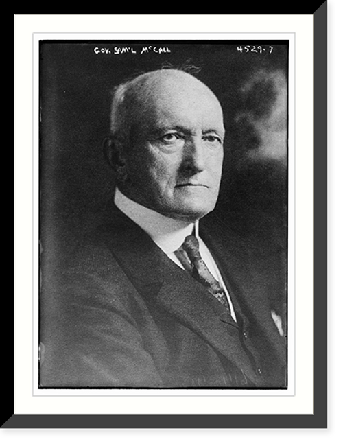 Historic Framed Print, Gov. Sam McCall,  17-7/8" x 21-7/8"