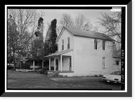 Historic Framed Print, 223 Second Street (House), Thomas, Jefferson County, AL,  17-7/8" x 21-7/8"