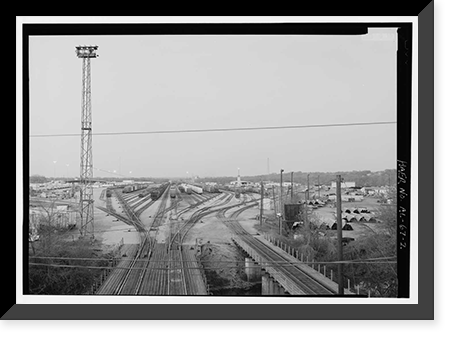 East Thomas-Frisco Railroad Yards, Bounded by U.S. 78, Finley Avenue, I-65, Birmingham, Jefferson County, AL - 2, Antique Poster