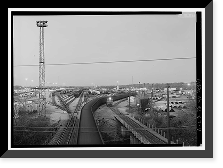 East Thomas-Frisco Railroad Yards, Bounded by U.S. 78, Finley Avenue, I-65, Birmingham, Jefferson County, AL - 4, Antique Print