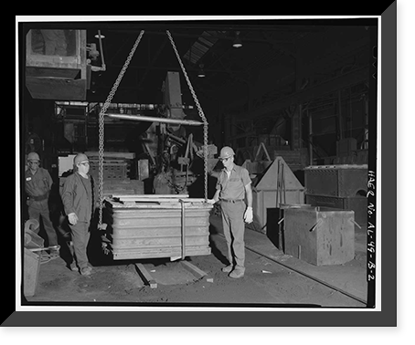 Stockham Pipe & Fittings Company, Ductile Iron Foundry, 4000 Tenth Avenue North, Birmingham, Jefferson County, AL - 2, Vintage Print