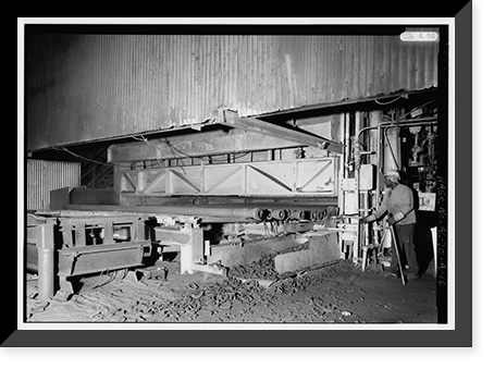 McWane Cast Iron Pipe Company, Pipe Casting Area, 1201 Vanderbilt Road, Birmingham, Jefferson County, AL - 16, Antique Poster