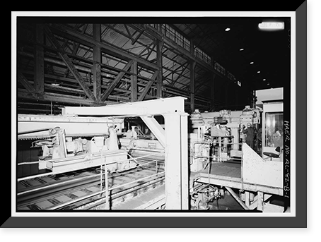 Central Iron Foundry, Plate Mill Building, 1700 Holt Road, Holt, Tuscaloosa County, AL, Vintage Print