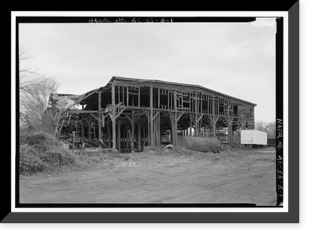 F. S. Guano Royster Company, Shed, Thirty-second Street, Bessemer, Jefferson County, AL Classic, Vintage Wall Art
