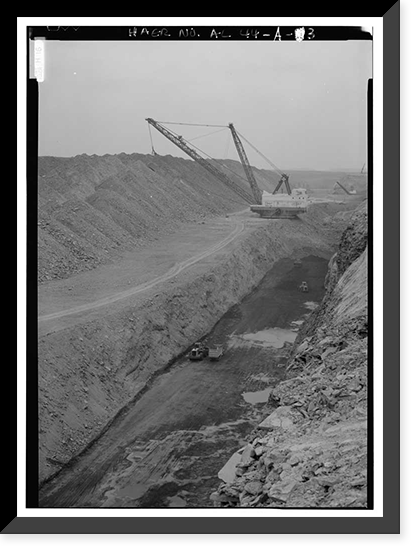 Drummond Coal Company Cedrum Mine, 8750 Pit, County Road 124, Townley, Walker County, AL - 3, Vintage Wall Art