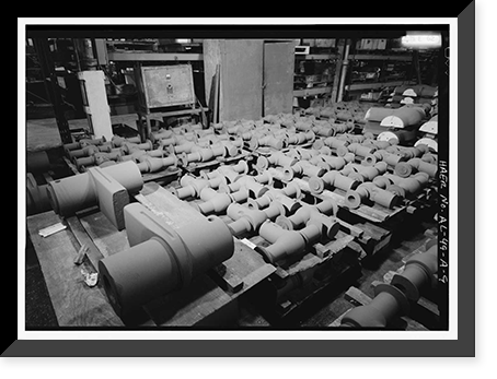 Stockham Pipe & Fittings Company, Grey Iron Foundry, 4000 Tenth Avenue North, Birmingham, Jefferson County, AL - 9, Vintage Poster