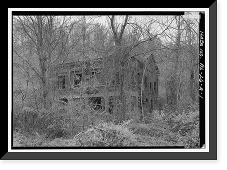 Sloss Red Ore Mine No. 2, Hoist House, Birmingham vicinity, Jefferson County, AL, Antique Wall Art