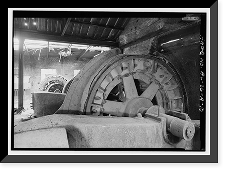 Sloss Red Ore Mine No. 2, Hoist House, Birmingham vicinity, Jefferson County, AL - 10, Vintage Poster