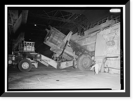 U.S. Steel, Fairfield Works, Q-Bop Furnace, North of Valley Road & West of Ensley, Pleasant Gr, Fairfield, Jefferson County, AL - 9, Antique Poster