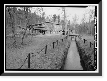 Tannehill Furnace, 12632 Confederate Parkway, Tannehill Historical St, Bucksville, Tuscaloosa County, AL - 2, Historic Print