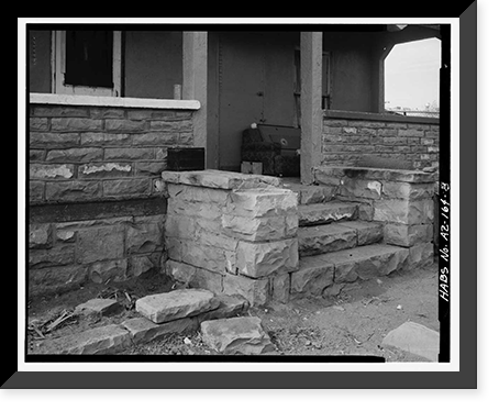 Armijo House, 301 Montano Street, Holbrook, Navajo County, AZ - 8, Antique Print