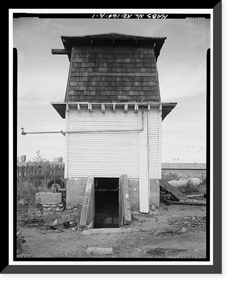 Armijo House, Water Tower, 301 Montano Street, Holbrook, Navajo County, AZ, Vintage Poster