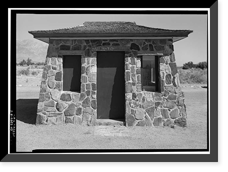 Manzanar War Relocation Center, Military Police Post, Independence vicinity, Inyo County, CA - 5, Historic Reproduction