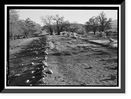 Manzanar War Relocation Center, Chicken Ranch, Independence vicinity, Inyo County, CA - 6, Vintage Print