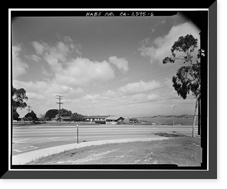 Historic Framed Print, Buffalo Ranch, 2418 MacArthur Boulevard, Irvine, Orange County, CA - 6,  17-7/8" x 21-7/8"