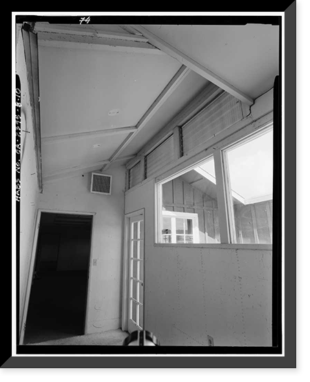 Historic Framed Print, Buffalo Ranch, Office Building, 2418 MacArthur Boulevard, Irvine, Orange County, CA - 11,  17-7/8" x 21-7/8"