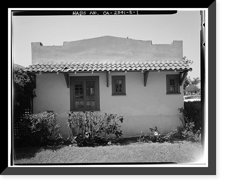 Heilman Villas, Bungalow, 1090 Seventh Street, Coronado, San Diego County, CA, Antique Poster