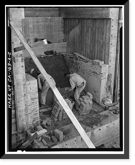 Jet Propulsion Laboratory Edwards Facility, Test Stand A, Edwards Air Force Base, Boron vicinity, Kern County, CA - 2, Antique Poster