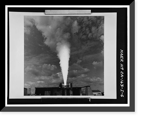 Jet Propulsion Laboratory Edwards Facility, Test Stand E, Edwards Air Force Base, Boron vicinity, Kern County, CA - 6, Antique Wall Art