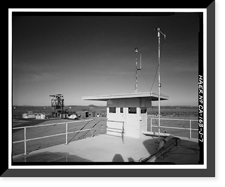 Jet Propulsion Laboratory Edwards Facility, Control & Recording Center, Edwards Air Force Base, Boron vicinity, Kern County, CA - 7, Vintage Wall Art
