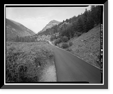 Fall River Road, Between Estes Park & Fall River Pass, Estes Park vicinity, Larimer County, CO - 2 Classic, Historic Print