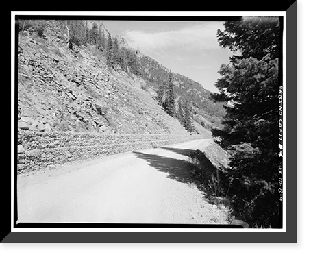 Fall River Road, Between Estes Park & Fall River Pass, Estes Park vicinity, Larimer County, CO - 4, Historic Reproduction