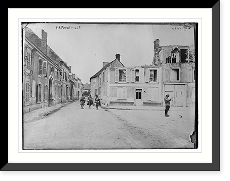 Vintage Americana Print - Hermonville - Great Gift for History Buffs