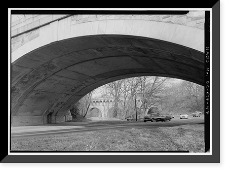 Rock Creek & Potomac Parkway, Washington, District of Columbia, DC - 47, Historic Print