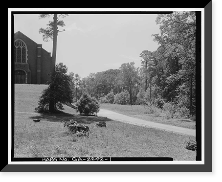 Arkwright House, 1585 Ponce DeLeon Avenue, Atlanta, Fulton County, GA, Vintage Print