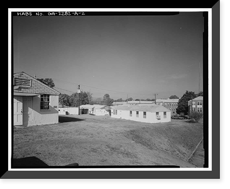 Fort McPherson, World War II Station Hospital, Structures, Bordered by Hardee & Thorne Avenues & Howe Street, Atlanta, Fulton County, GA - 2, Vintage Wall Art