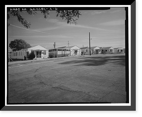 Fort McPherson, World War II Station Hospital, Structures, Bordered by Hardee & Thorne Avenues & Howe Street, Atlanta, Fulton County, GA - 6, Vintage Print