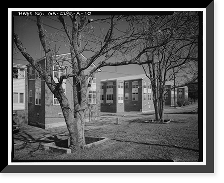 Fort McPherson, World War II Station Hospital, Structures, Bordered by Hardee & Thorne Avenues & Howe Street, Atlanta, Fulton County, GA - 10, Vintage Print