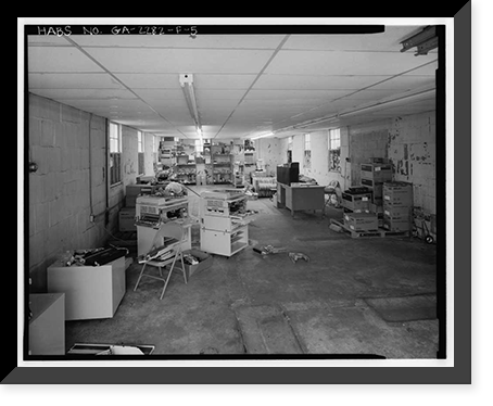 Fort McPherson, World War II Station Hospital, G. U. Treatment Unit Lavatory, Hood Avenue, Atlanta, Fulton County, GA - 5, Antique Wall Art