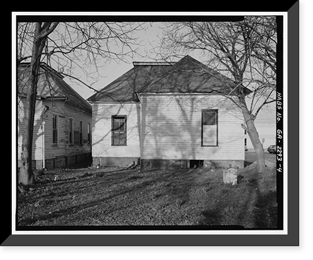 Historic Framed Print, Springer-Bize-Farley House, 934 Fifth Avenue, Columbus, Muscogee County, GA - 4,  17-7/8" x 21-7/8"