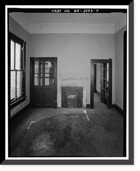 Springer-Bize-Farley House, 934 Fifth Avenue, Columbus, Muscogee County, GA - 7, Vintage Print
