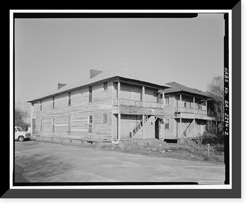 Historic Framed Print, McCrary House, 914 Fifth Avenue, Columbus, Muscogee County, GA - 2,  17-7/8" x 21-7/8"