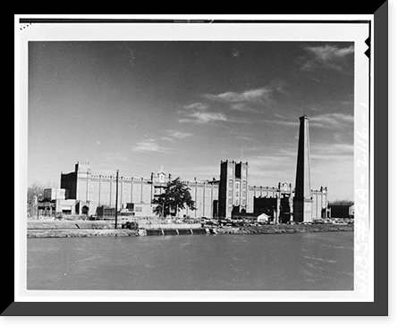 Sibley Manufacturing Company, Goodrich Street, Augusta, Richmond County, GA, Antique Poster