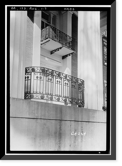 Clanton-Vason-Coleman House, 503 Greene Street, Augusta, Richmond County, GA - 6 Classic, Antique Wall Art