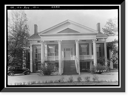 Reid-Jones-Carpenter House, 2249 Walton Way, Augusta, Richmond County, GA, Historic Reproduction