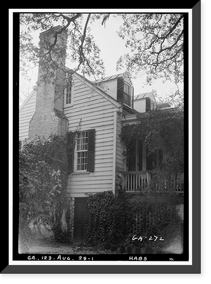 Azalea Cottage, 2236 Walton Way, Augusta, Richmond County, GA, Vintage Print
