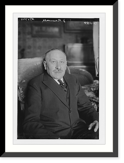 Historic Framed Print, J. Rosenwald - 3,  17-7/8" x 21-7/8"