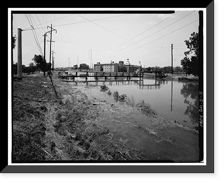 Augusta Canal, Augusta, Richmond County, GA - 15, Vintage Print