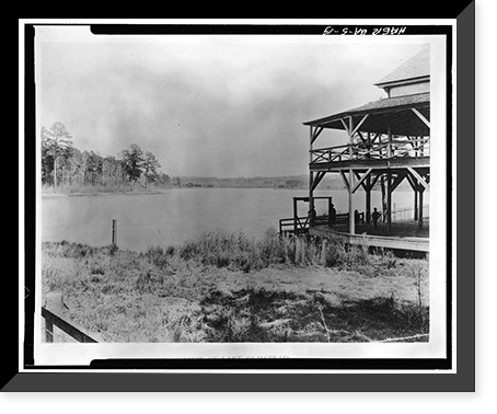 Augusta Canal, Augusta, Richmond County, GA - 19, Vintage Print