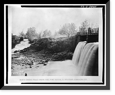 Augusta Canal, Augusta, Richmond County, GA - 20, Historic Print