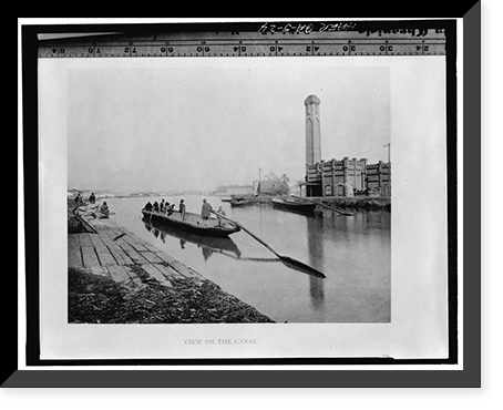 Augusta Canal, Augusta, Richmond County, GA - 24, Historic Print