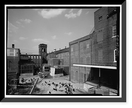 Enterprise Manufacturing Company, 1450 Greene Street, Augusta Canal, Augusta, Richmond County, GA - 2 Classic, Vintage Print