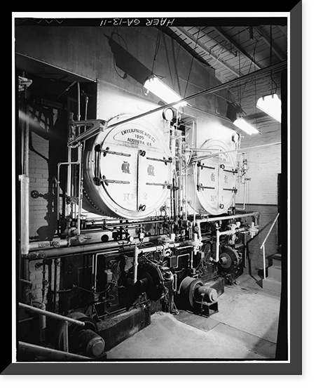 Enterprise Manufacturing Company, 1450 Greene Street, Augusta Canal, Augusta, Richmond County, GA - 11 Classic, Antique Wall Art